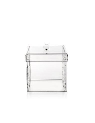 iPLEX Design - Haku Small Navidad in plexiglass - Trasparente - 17,5x20x17,5 cm
