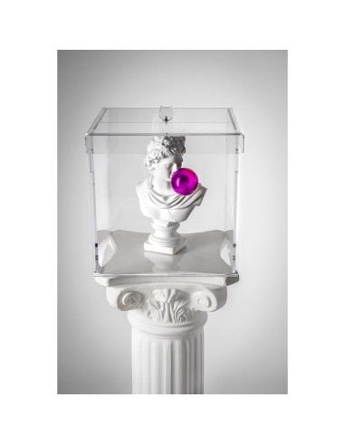 iPLEX Design - Haku Big Trasparente in plexiglass - 26x28x26 cm