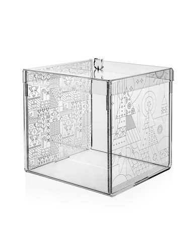 iPLEX Design - Haku Big Navidad in plexiglass - Trasparente - 26x28x26 cm
