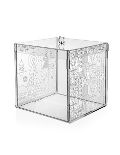 iPLEX Design - Haku Big Navidad in plexiglass - Trasparente - 26x28x26 cm
