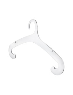 iPLEX Design - Gruccia Trasparente in plexiglass - 40x23x0,3 cm 2