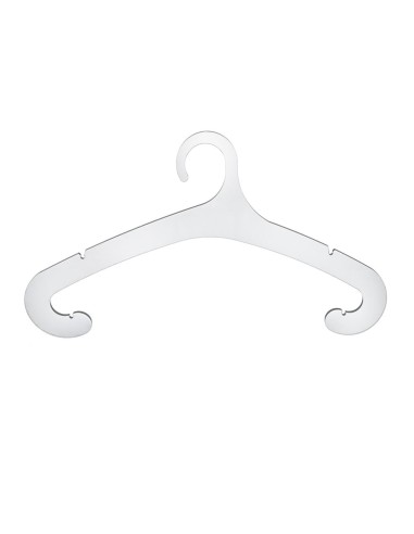 iPLEX Design - Gruccia Trasparente in plexiglass - 40x23x0,3 cm