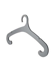 iPLEX Design - Gruccia Fume' in plexiglass - fumè - 40x23x0,3 cm 2