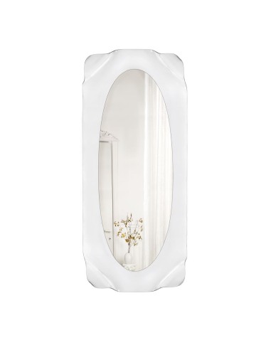 iPLEX Design - Drappeggi Specchio Grande in plexiglass - Trasparente - 74x198x11 cm