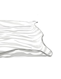 iPLEX Design - Drappeggi Vuotatasche Quadrato Animalier in plexiglass - Trasparente - 23x3x23 cm 2