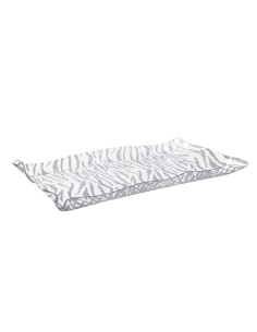 iPLEX Design - Drappeggi Vassoio Rettangolare Grande Animalier in plexiglass - Trasparente - 55x5x32 cm