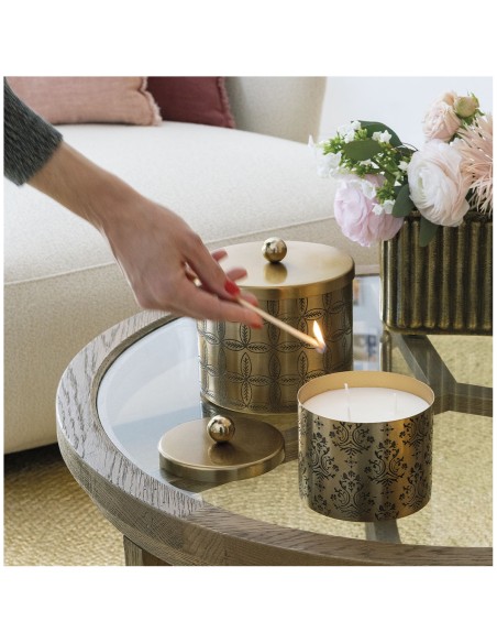 Blanc D' Ivoire - Candela profumata - Palais d'Encens - Modello piccolo - 600 g