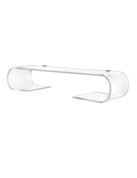 iPLEX Design - Curvy Dorica Consolle in plexiglass - Trasparente - 88x16x24,5 cm