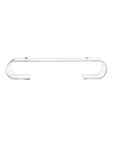 iPLEX Design - Curvy Dorica Consolle in plexiglass - Trasparente - 88x16x24,5 cm