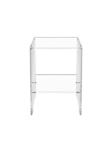 iPLEX Design - Contigo Plisse' in pmma cm x h 43 - Trasparente - 30x43x27,5 cm
