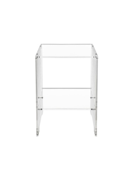 iPLEX Design - Contigo Plisse' in pmma cm x h 43 - Trasparente - 30x43x27,5 cm