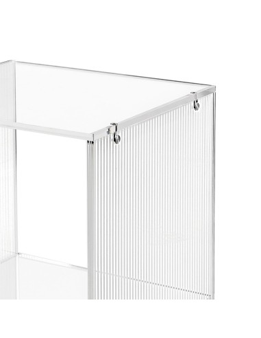 iPLEX Design - Contigo Plisse' in pmma cm x h 43 - Trasparente - 30x43x27,5 cm