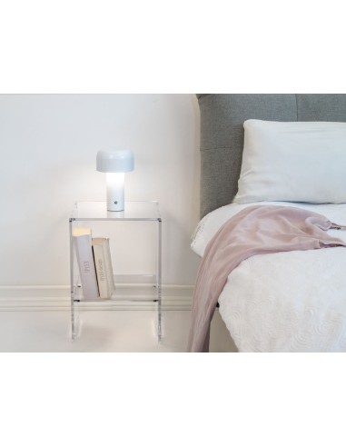 iPLEX Design - Contigo Plisse' in pmma cm x h 43 - Trasparente - 30x43x27,5 cm