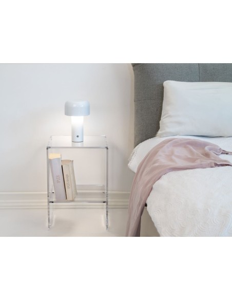 iPLEX Design - Contigo Plisse' in pmma cm x h 43 - Trasparente - 30x43x27,5 cm