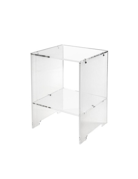 iPLEX Design - Contigo Plisse' in pmma cm x h 43 - Trasparente - 30x43x27,5 cm