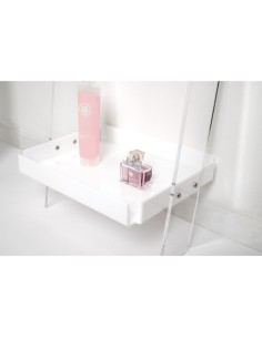 iPLEX Design - Clio Scaletta Small White in plexiglass - bianco - 39,5x100x30 cm 2