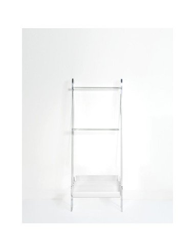 iPLEX Design - Clio Scaletta Small White in plexiglass - bianco - 39,5x100x30 cm