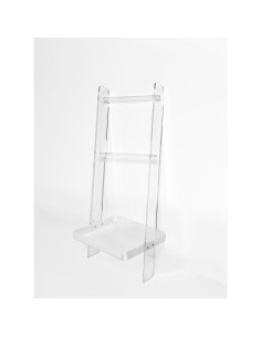 iPLEX Design - Clio Scaletta Small White in plexiglass - bianco - 39,5x100x30 cm