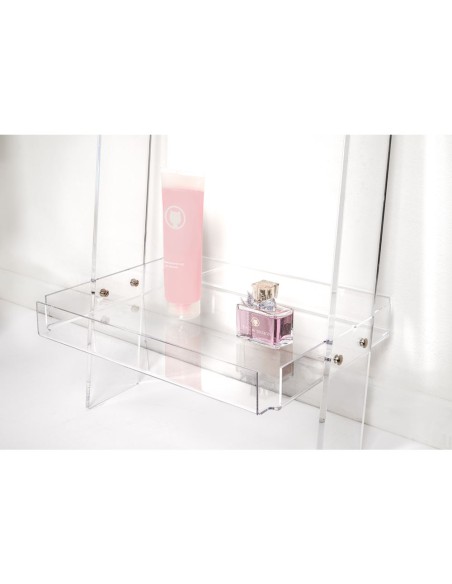 iPLEX Design - Clio Scaletta Small in plexiglass - Trasparente - 39,5x100x30 cm