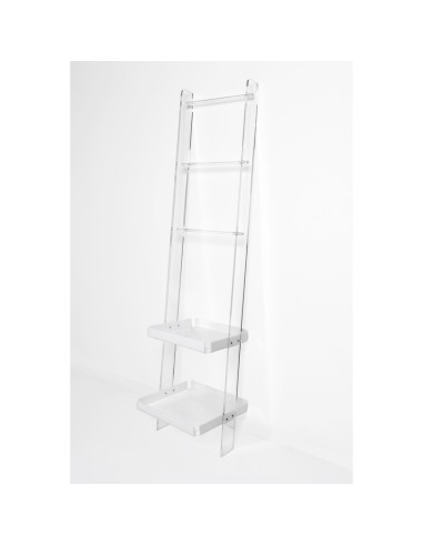 iPLEX Design - Clio Scaletta Big White in plexiglass - bianco - 39,5x180x40 cm