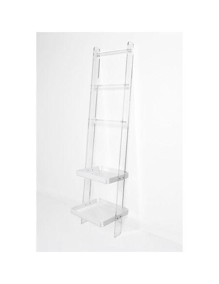 iPLEX Design - Clio Scaletta Big White in plexiglass - bianco - 39,5x180x40 cm