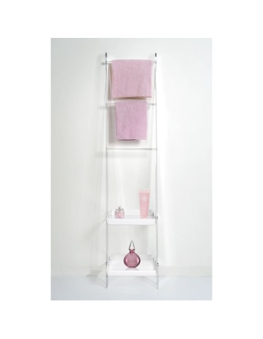 iPLEX Design - Clio Scaletta Big White in plexiglass - bianco - 39,5x180x40 cm