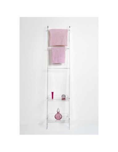 iPLEX Design - Clio Scaletta Big in plexiglass - Trasparente - 39,5x180x40 cm