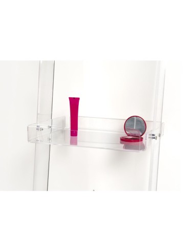 iPLEX Design - Clio Scaletta Big in plexiglass - Trasparente - 39,5x180x40 cm