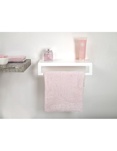 iPLEX Design - Clio Portasciugamano Small White in plexiglass - bianco - 40x10x16 cm