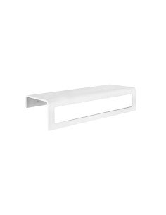 iPLEX Design - Clio Portasciugamano Small White in plexiglass - bianco - 40x10x16 cm