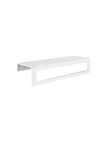 iPLEX Design - Clio Portasciugamano Small White in plexiglass - bianco - 40x10x16 cm