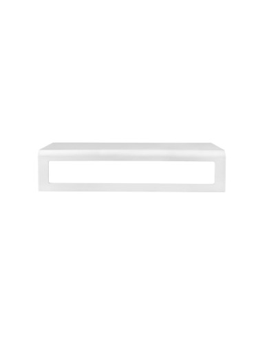 iPLEX Design - Clio Portasciugamano Small White in plexiglass - bianco - 40x10x16 cm