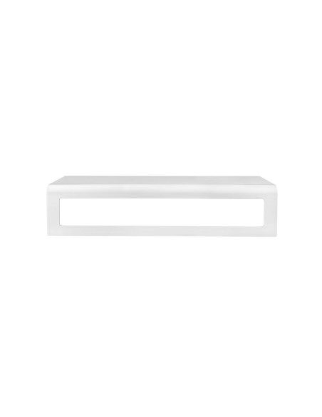 iPLEX Design - Clio Portasciugamano Small White in plexiglass - bianco - 40x10x16 cm