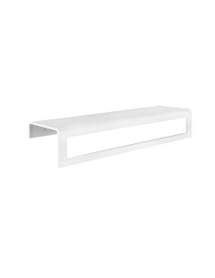 iPLEX Design - Clio Portasciugamano Big White in plexiglass - bianco - 55x10x16 cm