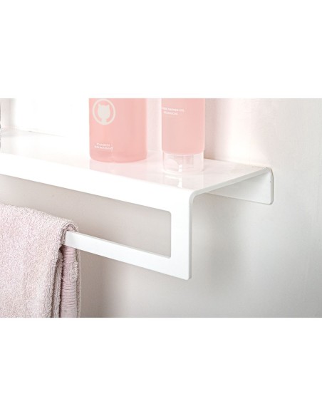 iPLEX Design - Clio Portasciugamano Big White in plexiglass - bianco - 55x10x16 cm