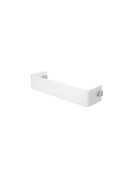 iPLEX Design - Clio Portasciugamani Mantile Small White in plexiglass - bianco - 30x8x7,5 cm