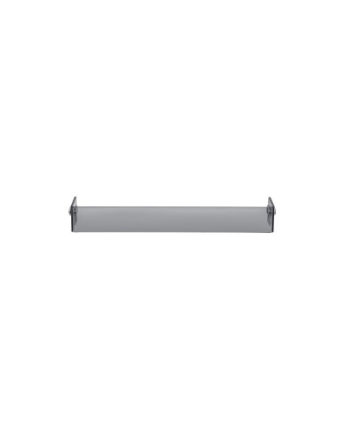 iPLEX Design - Clio Portasciugamani Mantile Medium Fume' in plexiglass - fumè - 45x8x7,5 cm