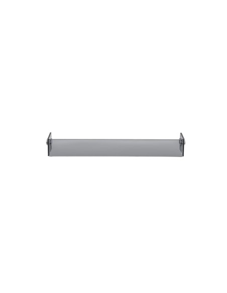 iPLEX Design - Clio Portasciugamani Mantile Medium Fume' in plexiglass - fumè - 45x8x7,5 cm