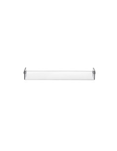 iPLEX Design - Clio Portasciugamani Mantile Medium in plexiglass - Trasparente - 45x8x7,5 cm