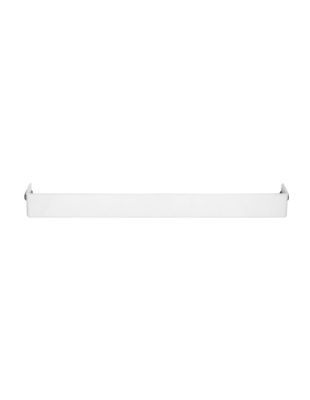 iPLEX Design - Clio Portasciugamani Mantile Large White in plexiglass - bianco - 60x8x7,5 cm
