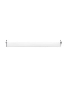iPLEX Design - Clio Portasciugamani Mantile Large in plexiglass - Trasparente - 60x8x7,5 cm
