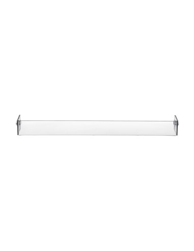 iPLEX Design - Clio Portasciugamani Mantile Large in plexiglass - Trasparente - 60x8x7,5 cm