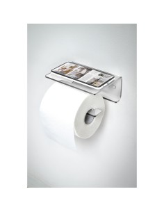 iPLEX Design - Clio Portarotolo in plexiglass - Trasparente - 15x6,5x11 cm 2