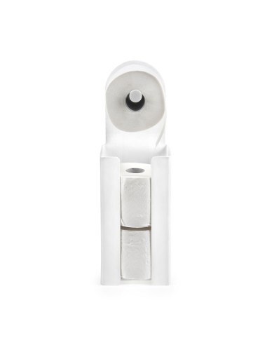 iPLEX Design - Clio Portarotoli (Di Scorta) White in plexiglass - bianco - 14,5x45,5x12 cm