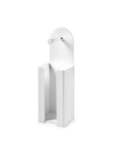 iPLEX Design - Clio Portarotoli (Di Scorta) White in plexiglass - bianco - 14,5x45,5x12 cm