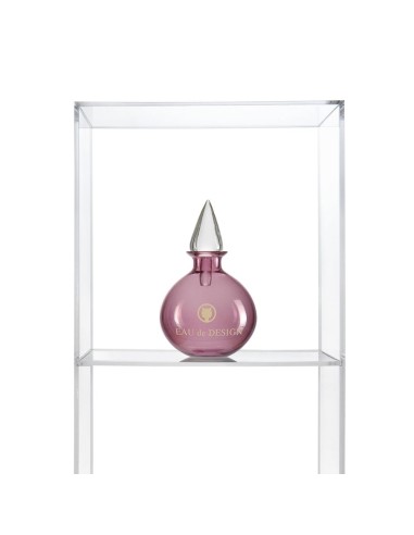 iPLEX Design - Clio Cubo Double Da Terra in plexiglass - Trasparente - 30x60x30 cm