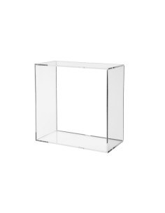 iPLEX Design - Clio Cubo Da Parete in plexiglass - Trasparente - 30x30x15 cm 2