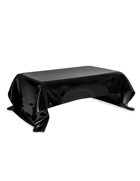 iPLEX Design - Drappeggi Tavolo Basso Nero in pmma - 115x39x77 cm
