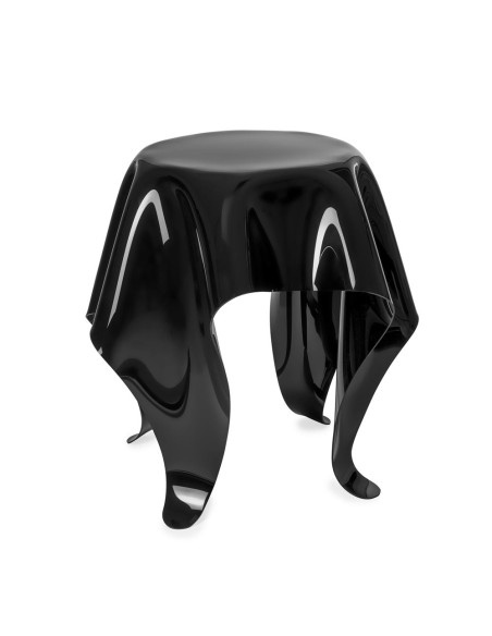 iPLEX Design - Drappeggi Tavolo Alto Nero in pmma - 76x66x67 cm
