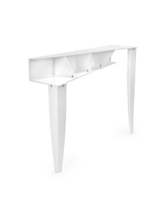 iPLEX Design - Chopin Consolle Bianca in plexiglass - bianco - 100x30x83,5h Cm 2